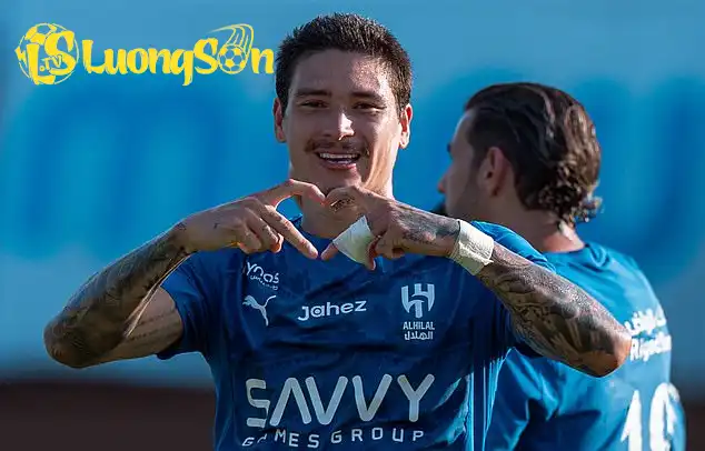 Nunez đang hồi sinh mạnh mẽ trong màu áo Al-Hilal (Ảnh: GOAL) Nunez đang hồi sinh mạnh mẽ trong màu áo Al-Hilal