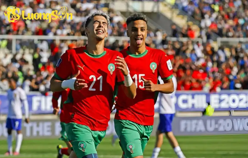 U20 Ma Rốc thi đấu kiên cường trước U20 Pháp. (Ảnh: FootballAfrica) U20 Ma Rốc thi đấu kiên cường trước U20 Pháp.