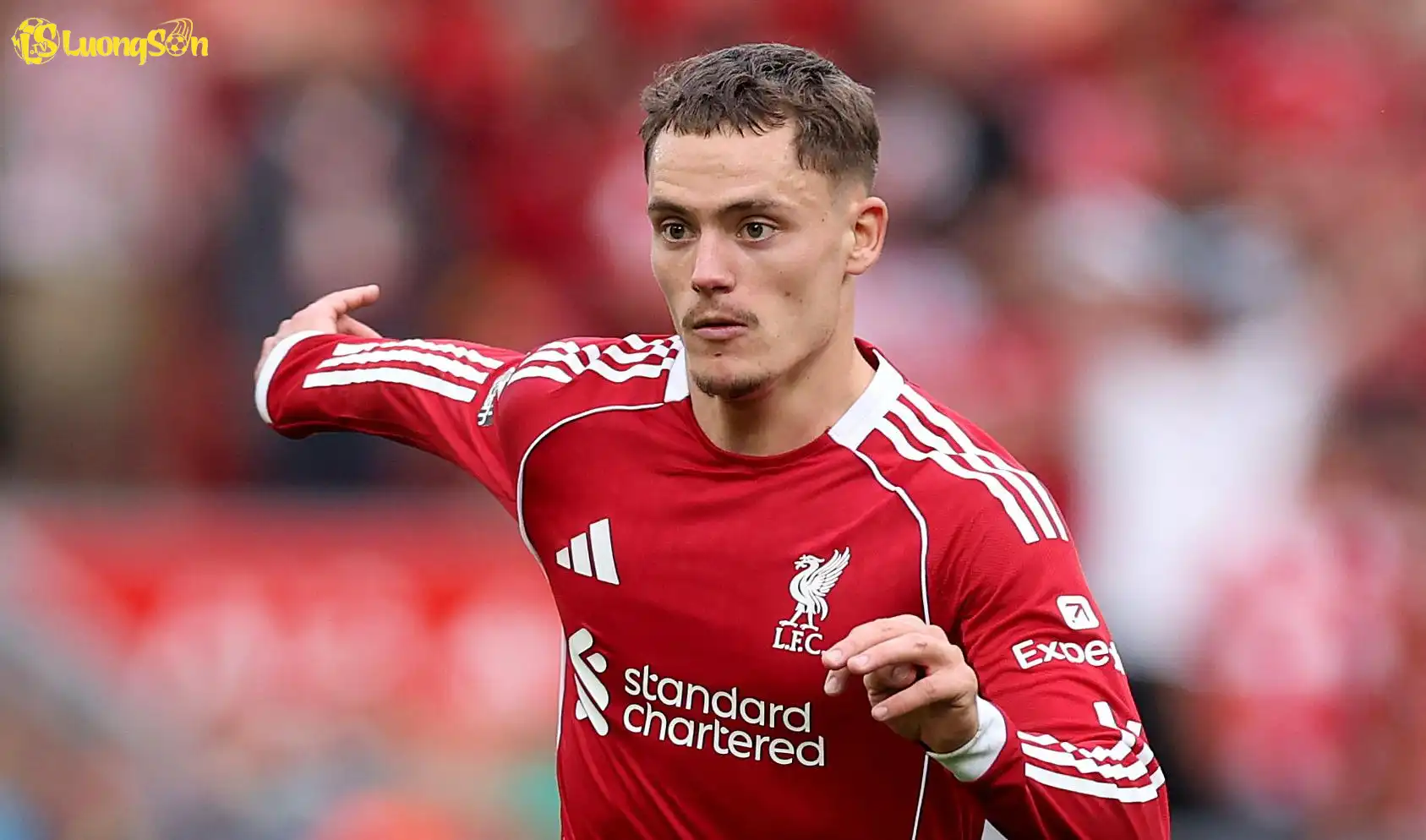 Florian Wirtz chưa thể bùng nổ trong màu áo Liverpool (Ảnh: CLB) Florian Wirtz chưa thể bùng nổ trong màu áo Liverpool